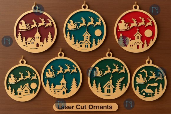 Download Santa Sleigh &amp; Reindeer SVG Bundle - Reindeer Collection