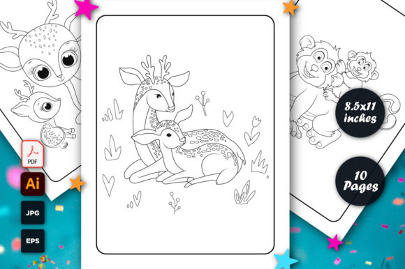 Download Mothers Day Animal Coloring Page for Kid - Premium Resources