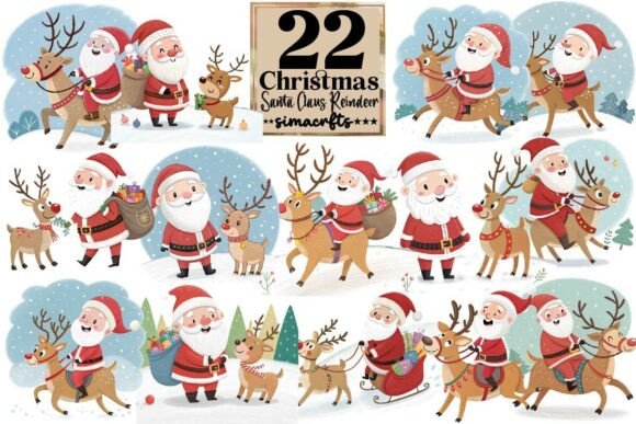 Download Funny Reindeer Christmas Sublimation - Reindeer Collection